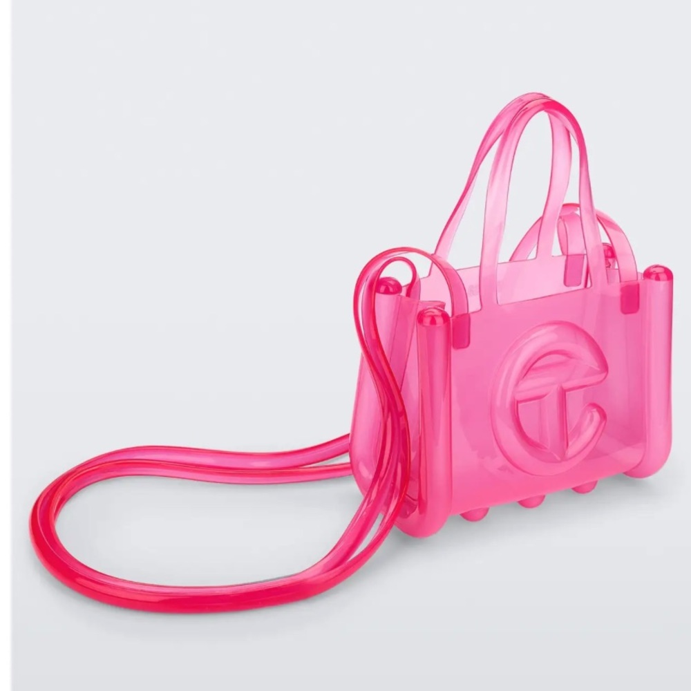 ⭐️ NWT: Melissa x Telfar Small Jelly Shopper - Clear Pink